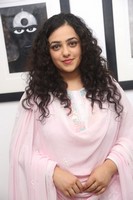 Nithya Menen at Gaze Art Show Photos